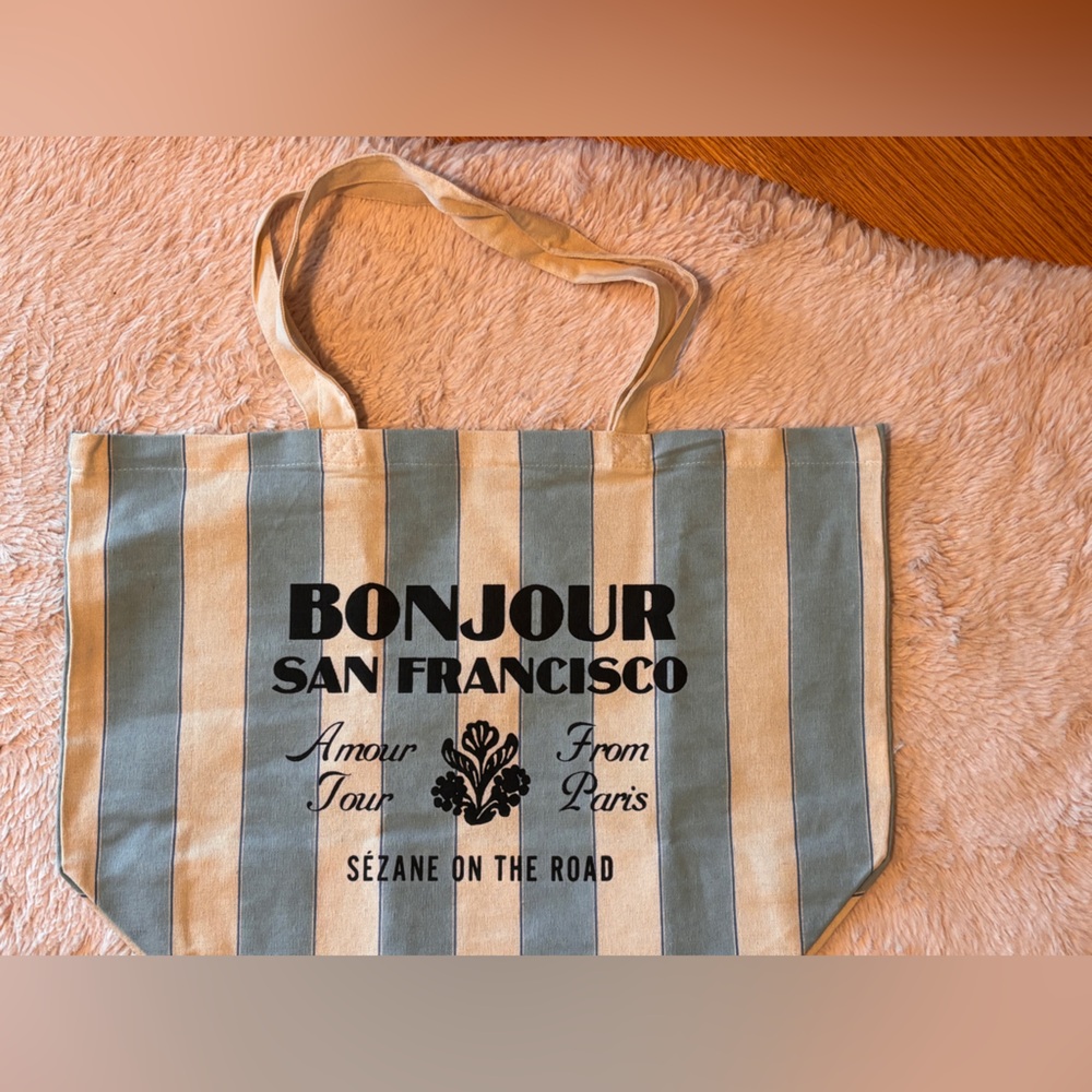Sezane Bonjour San Francisco Tote [Brand new]